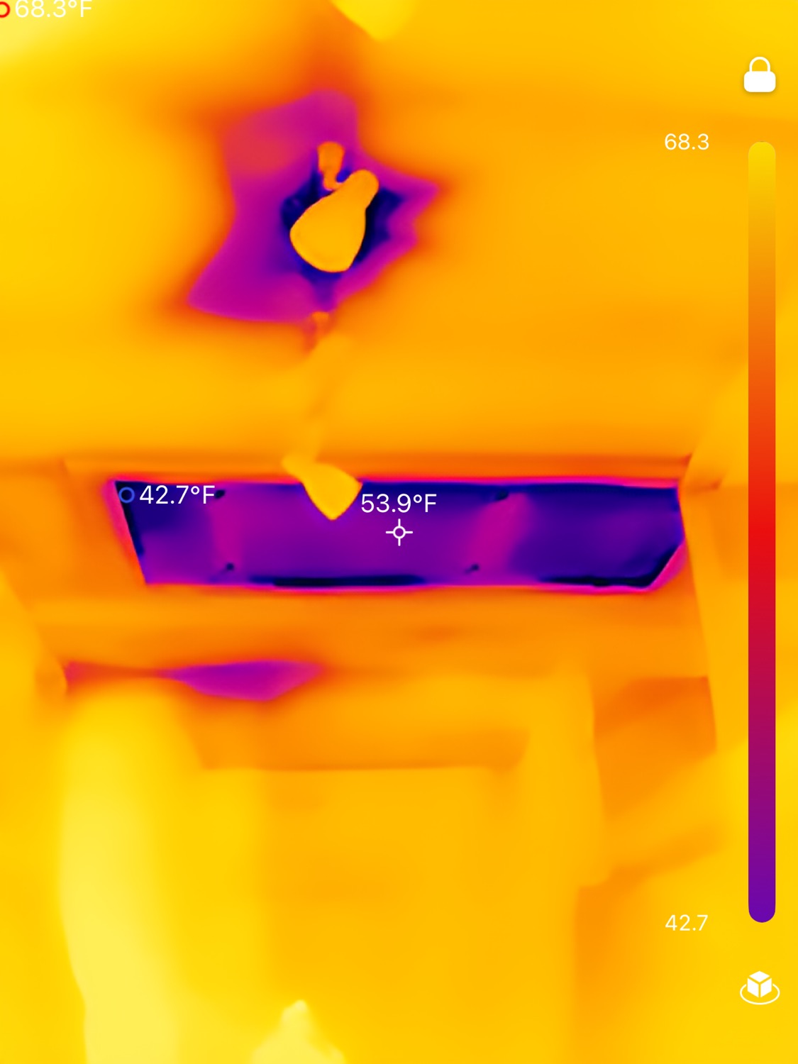 Thermal scan of the thermal envelope